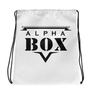 AlphaBox Drawstring bag